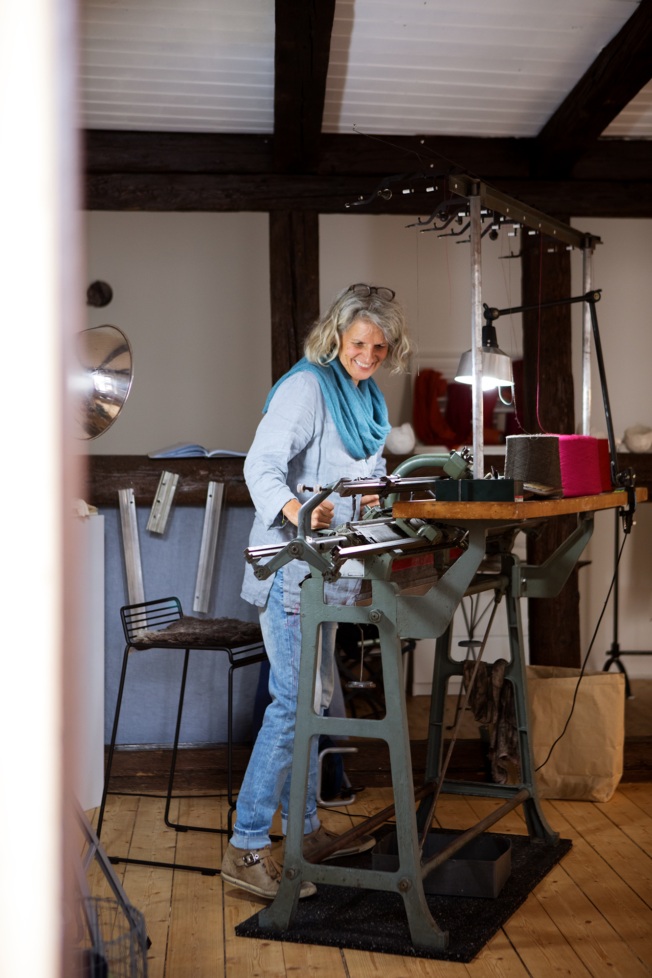 Uschi Grieb in der Allgäuer Genussmanufaktur