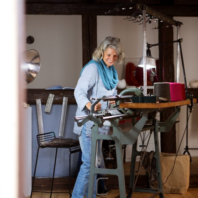 Uschi Grieb in der Allgäuer Genussmanufaktur